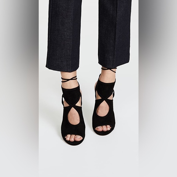 Aquazzura Sexy Thing Cutout Booties - Picture 3 of 6